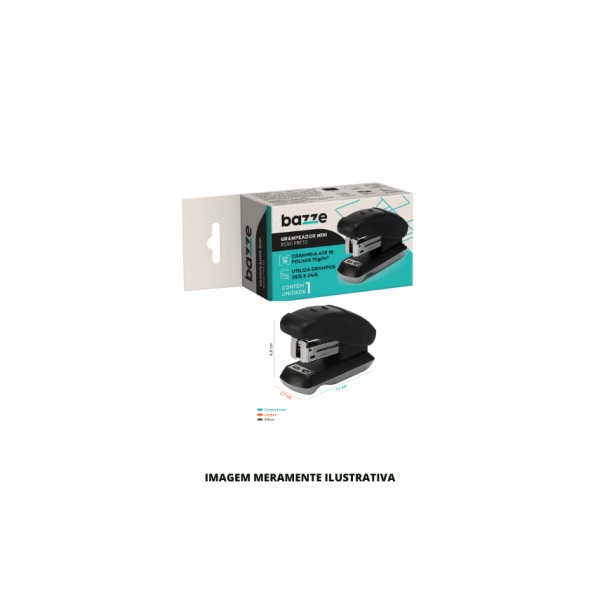GRAMPEADOR - BAZZE - MINI B5101 PRETO PLAST